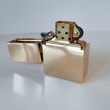 Zorro 915s Polished Brass Lighter - 230g Case & Heavy Duty Hinge picture