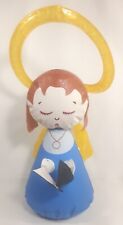 Christmas Angel Caroler Inflatable Vinyl Paradise Japan Mid-Century Holiday Rare picture