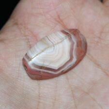 Ancient Bronze Age Bactrian Agate Stone Bead with Eye Circa 2000 - 1500 B.C. picture