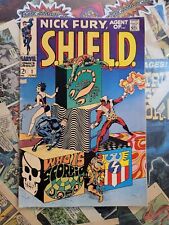 Nick Fury: Agent of Shield #1 1968 4.5 centerfold detached picture
