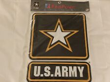 VINTAGE U.S. ARMY Logo Art Fanfave FanFoam 3D Foam Wall Sign LARGE 13.8”x14.5” picture