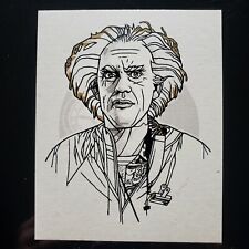 Tyler Stout Doc Dr Brown Back to the Future Handbill Print Movie Poster Mondo picture