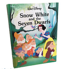 Snow White And The Seven Dwarfs Walt Disney Classic Series Book Vintage 1989 picture
