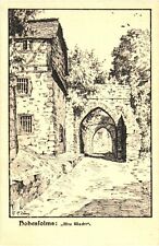 Old Gate To Burg Hohensolms, Hohenahr, Germany Postcard picture