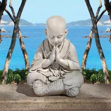 Little Young Child Buddha Inner Peace Namaste Prayer Meditation Mala Sculpture picture