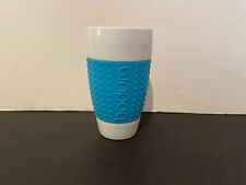 Bodum Pavina Blue Silicone Grip Porcelain Tumbler - 5 7/8