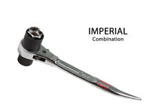 New Dirty Rigger 4-in-1 Podger Ratchet (Imperial) 4 Way Solid Steel Wrench V2 picture