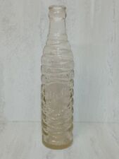 Vintage Kist Soda Pop Bottle 7 Oz Clear Ribbed Pat. Date January 25th 1927 picture