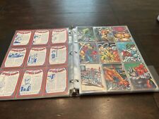 Spiderman II 30th Anniversary Marvel 1992 Trading Cards Complete Set 1-90 picture