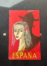 1944 WW2 Spanish Travel Poster – Spain Tourism Department Madrid Conquistador A picture
