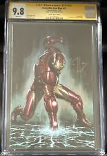 Invincible Iron Man 11 1:100 Adi Granov Virgin CGC SS 9.8 Marvel Comics 2023 picture