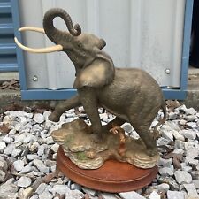 Ruler Of The African Plains Elephant Statue Franklin Mint picture