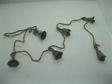 Vintage Brass Metal Bells 1 string  30 ” Bell   each different picture