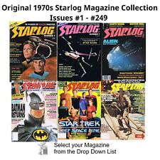 Original 1970s Starlog Magazine Collection #1-#249 — Your Choice of Issues picture
