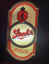 Vintage Stroh's Fire Brewed Beer Lighted Sign 19