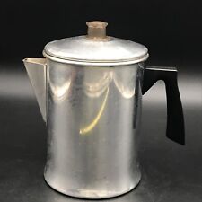 Vintage Small MIRRO Stovetop Camping Percolator Coffeepot Aluminum picture