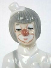 Tengra Porcelain/Ceramic Clown Musician Figure She Loves Me She Loves Me Not EUC picture