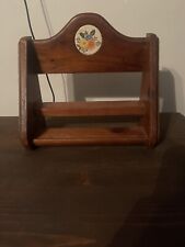 Vintage Herbs And Spices Wood Rack picture