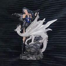 New JESSICA GALBRETH Fairy Witch Wicca Dominatrix Pet Dragon Figurine (NO BOX) picture