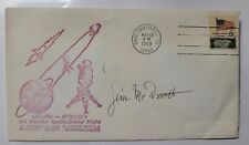 James McDivitt SIGNED Apollo 9 Postal Cover 3/13/69 1st Man Flight Lunar Module picture