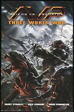 Aliens vs Predator Three World War Trade Paperback TPB AvP Colonial Marines  picture