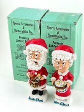 Vintage Mr Mrs Santa Claus Bobblehead - Bobbing Head Dolls 9