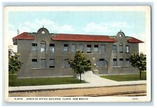 c1910's Sante Fe Office Building Clovis New Mexico NM Fred Harvey Postcard picture