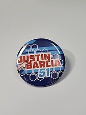 Justin Barcia #51 Button Pin Motorcycle Racer picture
