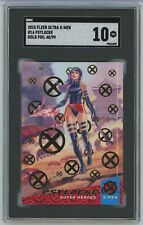 2018 Fleer Ultra X-Men Psylocke Super Heroes #16 Gold Foil /99 SGC 10 POP 1 picture