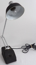 VINTAGE COSMO 70S MOBILITE ADJUSTABLE METAL ARM MID CENTURY MCM DESK LAMP LIGHT picture