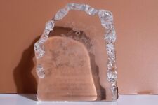 Vintage 1976 Little Gallery by Hallmark Lead Crystal Austria Paperweight picture