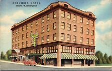 Linen Postcard Columbia Hotel in Kelso, Washington~133630 picture
