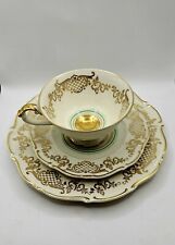 Weimar Germany Dora Tea Cup Saucer and Dessert Plate Set  picture