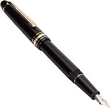 New Authentic Montblanc Meisterstück Gold Coated 145 Fountain Pen Spring Sale picture