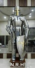 Medieval Full Size Knight Suit Of Armour Larp Sca Halloween Costume picture