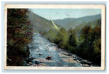 1912 Baltimore and Ohio Railroad Among The Mountain of WV Posted Postcard picture