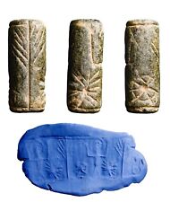 CERTIFIED AUTHENTIC Western Asiatic Sumerian Cylinder Seal 3rd millennium BC picture
