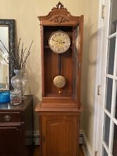Antique Vintage Longcase Grandfather Clock picture