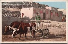 c1910s LAGUNA PUEBLO, New Mexico Indian Postcard 