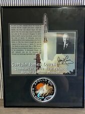 James Jim Lovell NASA Hand Signed 8x10 Photo Apollo 13 CDR Astronaut picture