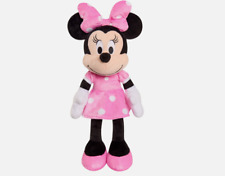 Minnie Mouse Plush Pink Dress Disney Brand picture