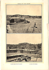 1903 Antique Art Photo Print Pueblo of Zuni Indians Dodd Meads Co. 10X6