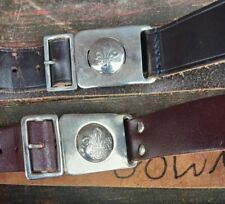 Vintage Boy Scout leather belt  picture
