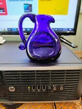 Sm Cobalt Blue Pinched Jug 4inx3.5inx2.5in J. W. Shelton Used Very Good United S picture