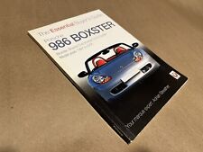 Book Porsche 986 Boxter The Essential Buyer's Guide by Streather 2012 picture