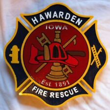 Fire Department Hawarden Iowa 3D routed custom plaque sign Custom picture