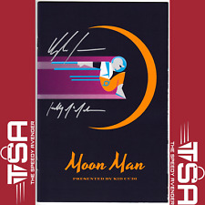 2x SIGNED MOON MAN #1 Kelly Mcmahon Spot UV Card Stock Variant KID CUDI Higgins picture