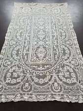 Vintage Point de Venise needle lace Banquet tablecloth 230x145cm picture