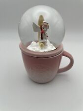 Starbucks Korea Limited Pink Valentine Snow Globe NWOT picture