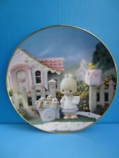God Loveth A Cheerful Giver Precious Moments Collector Plate Sam Butcher picture